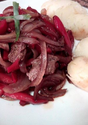 Foto principal de Saltado de verduras con carne