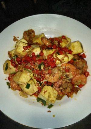 Foto resep Tahu udang cabe garam