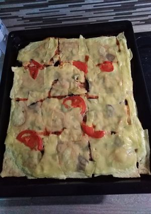 Φωτογραφία της συνταγής Πίτσα νηστίσιμη