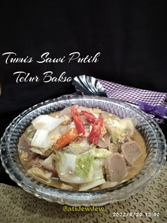 Foto resep *Tumis Sawi Putih Telur Bakso*