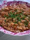 Pechuga de gallina en salsa