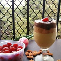 A picture of Chocolate Custard Dessert.