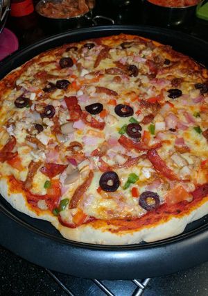 A picture of Easy Pizza Base.