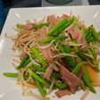 Stir-Fry Asparagus & Bean Sprouts & Bacon