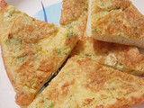Broccoli toast for toddler