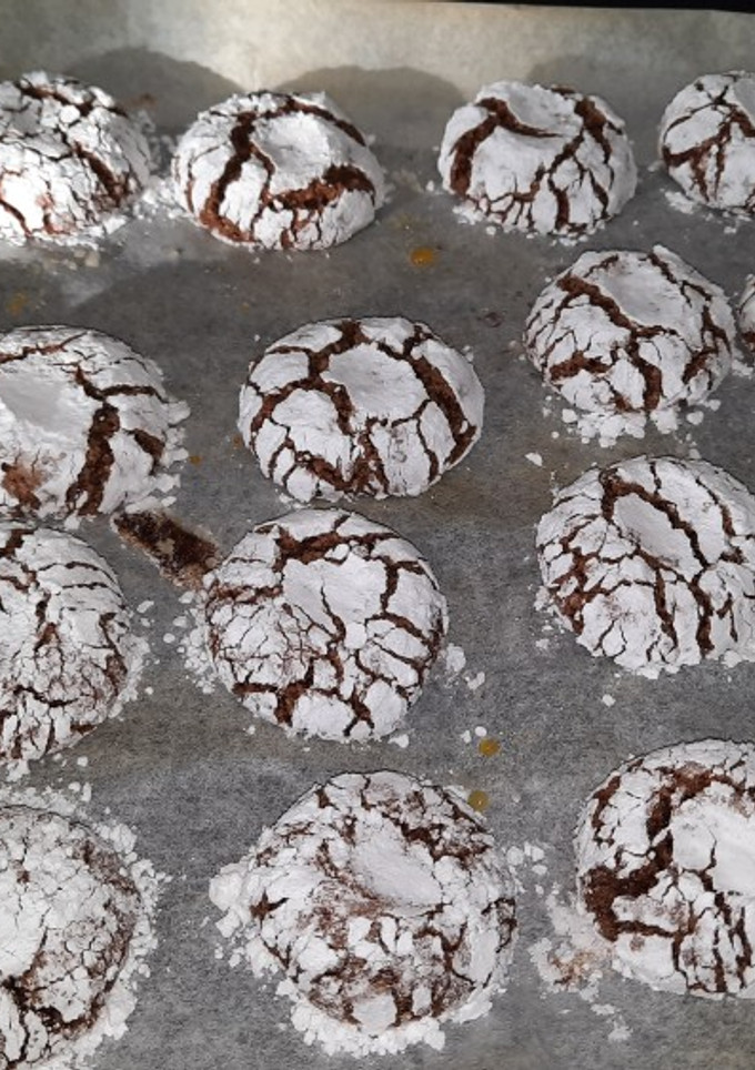 Una foto de Galletas marroquíes de cacahuetes sin grasa listas en 8 minutos