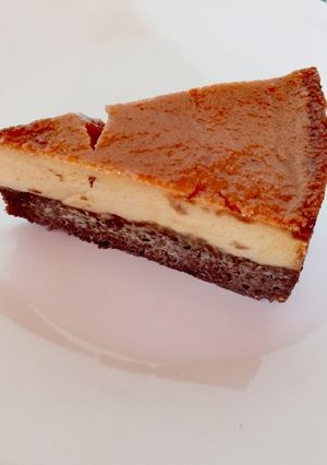 Una foto de Pastel imposible (chocoflan)
