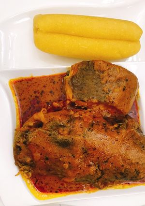 A picture of Banga soup.