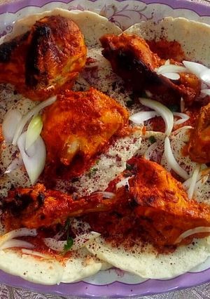 صورة لوصفة دجاج مشوي بطريقه التركيه