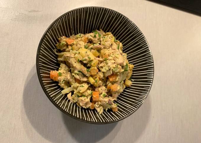 Recette Parfait Farce poulet pour ravioles