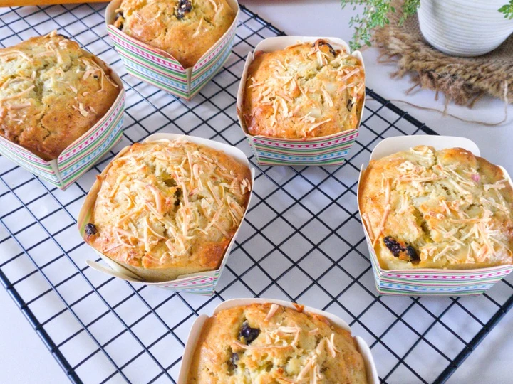 Cara Mudah Membuat Resep  Banana muffin keju yang Lezat Sekali, Lezat