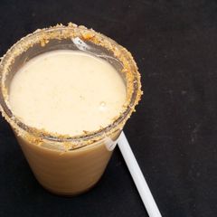 A picture of Doum palm milk drink.