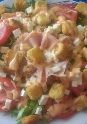 Una foto de Ensalada rápida exquisita!!!!!!