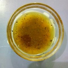 A picture of Homemade cough syrup.