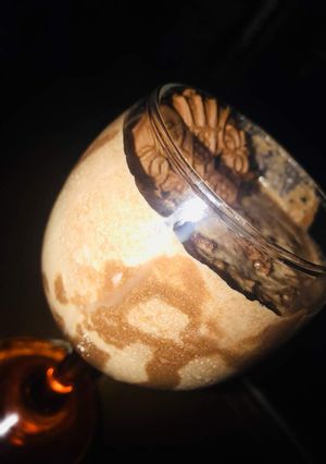 A picture of Chocolate milk shake.