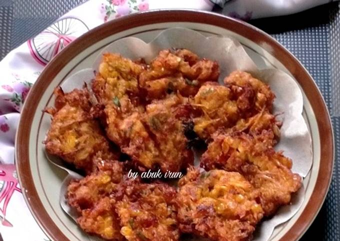 Bakwan Tempe Jagung Pedas