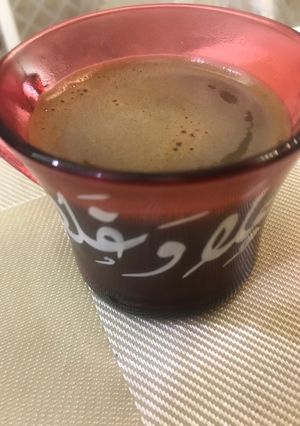 صورة لوصفة قهوه تركيه