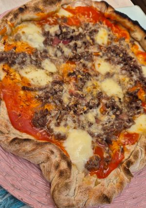 Une photo de Pizzas 🍕 maison variées cuisson ninja woodfire