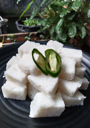 Foto resep Lontong (dari nasi sisa)