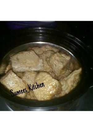 A picture of Egg Tofu (awaran Kwai).