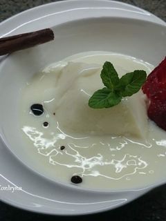Una foto de Sémola con leche