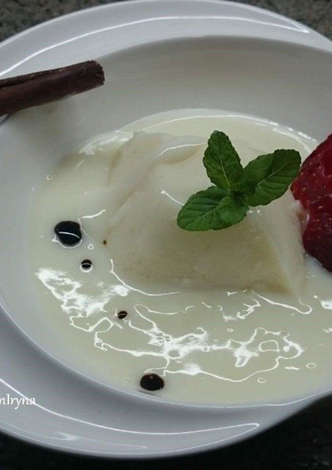 Una foto de Sémola con leche