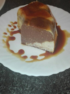 Foto principal de Flan de coco y chocolate
