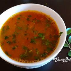A picture of Arhar Tadka Dal (my style).
