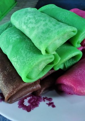 Foto resep Dadar gulung isi kelapa