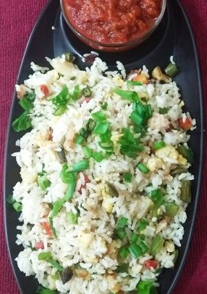 সেজোয়ান চাটনি (schezwan chatni recipe in Bengali) রেসিপির প্রধান ছবি