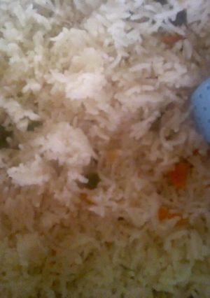 A picture of Vegetable rice.