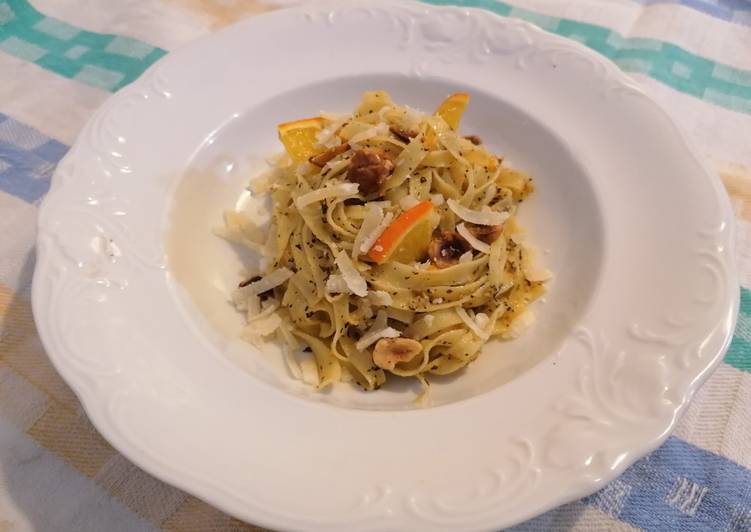 Recipe of Award-winning Tagliolini con finto pesto
