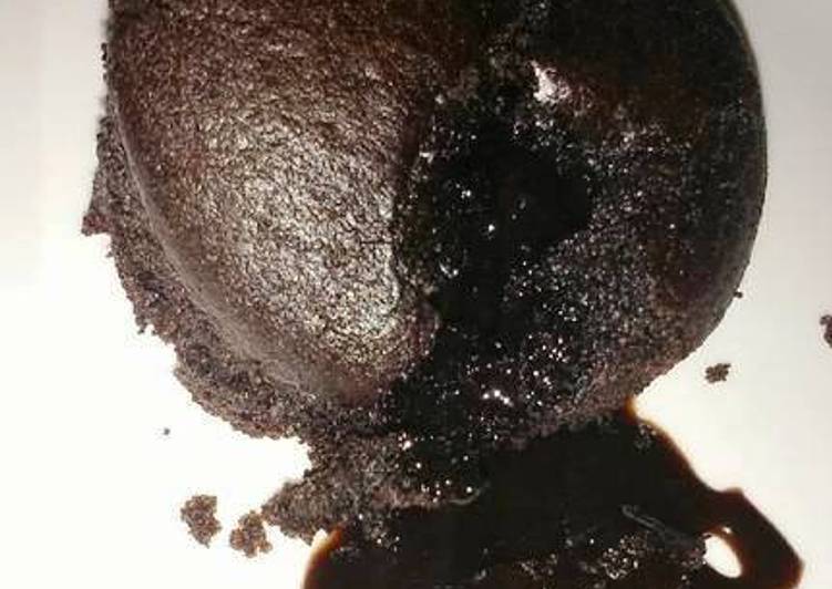 Choco Lava Cake (eggless)