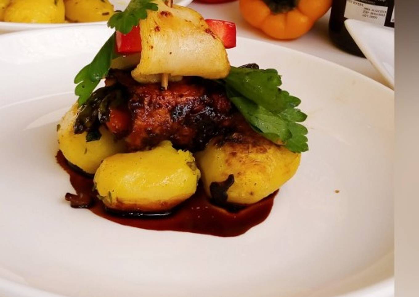 Stir-fry potatoes