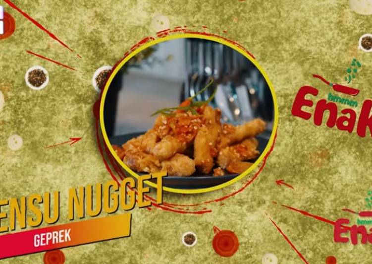 Nugget Geprek a la Devina Hermawan