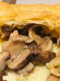Vegan chicken and mushroom pie 🌱