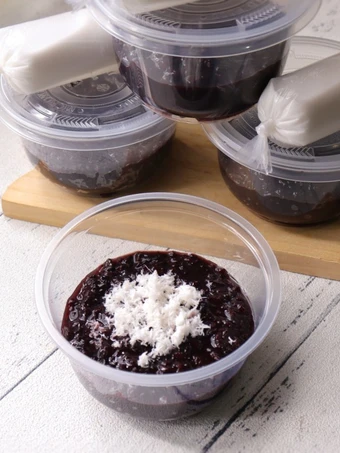 Langkah Mudah untuk Menyiapkan Resep Bubur Ketan Hitam Presto yang Uenak Anti Ribet, Mantap