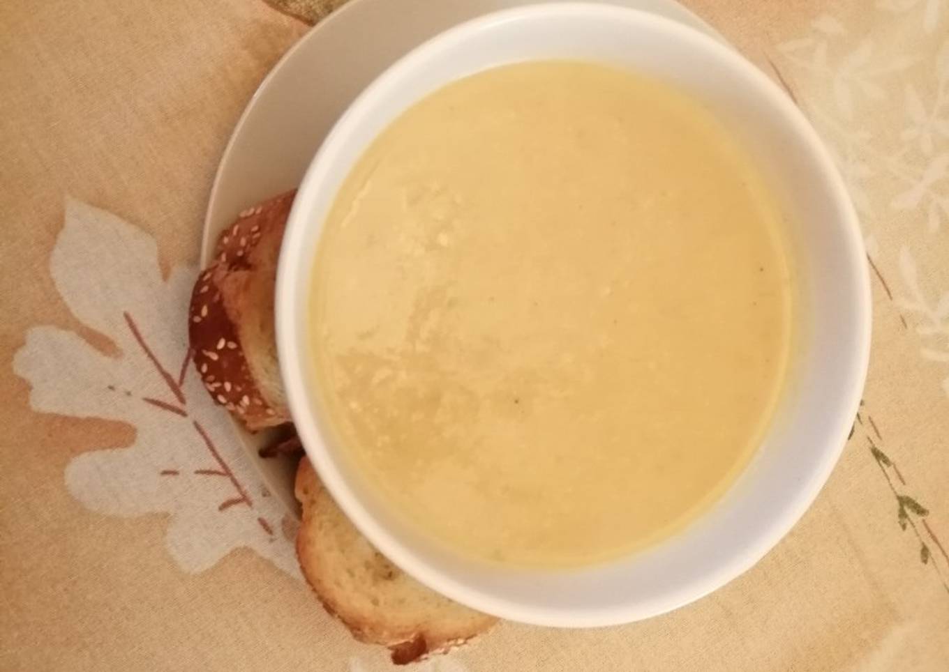 Sopa de calabaza al curry