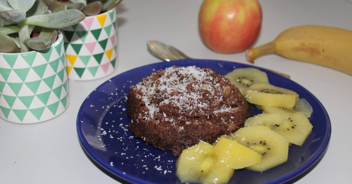 Bowlcake banane 🍌 chocolat 🍫 cankao - Lolo et ses gourmandises