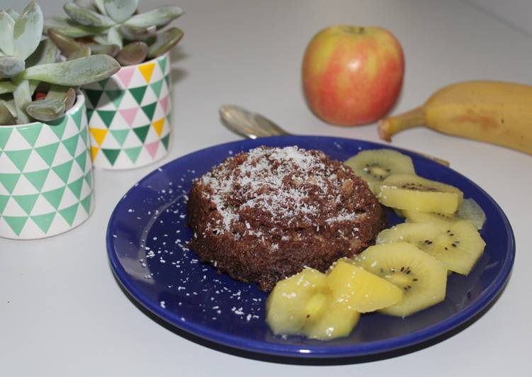 Comment Préparer Les Bowlcake banane / chocolat