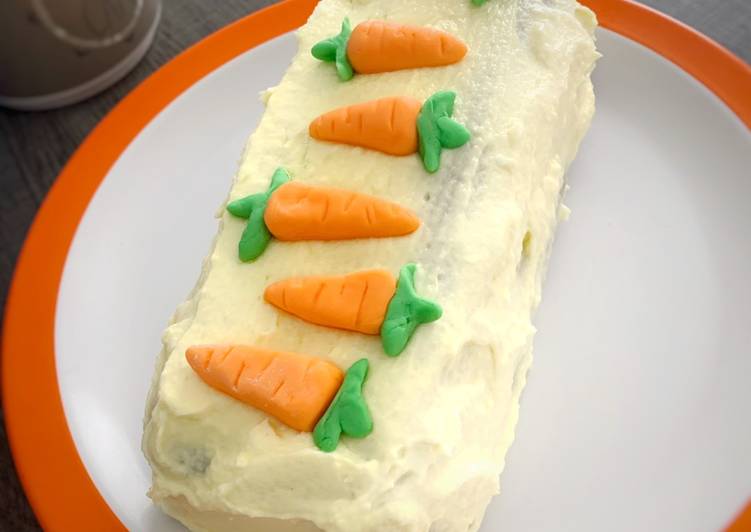 Steamed Carrot Cake (Bolu Wortel Kukus)