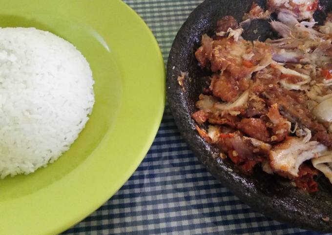 Resep Ayam Geprek Pedas Oleh Zahra Raaraa Cookpad