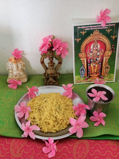 🌷🌻🌷🌻🌷அம்மனுக்கு உகந்த அரிசி பருப்பு சாதம்🌷🌻🌷🌻🌷 (Arisi paruppu satham recipe in tamil) செய்முறை முக்கிய புகைப்படம்