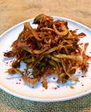 Khô nấm bào ngư sả ớt