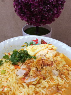 Foto resep Mie Kuah Kari Ayam