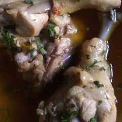A picture of Chicken pepper soup.