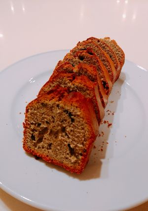 A picture of Japanese healthy sesame cake♪2.
