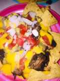 Nachos con carne