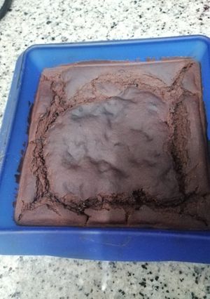 Una foto de Brownie Vegano de Garbanzos