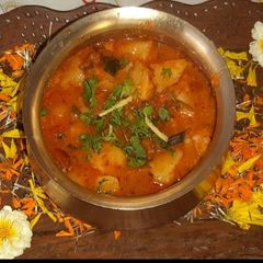 A picture of #ws3 ~ Potao -tomato gravy (Bhandra sabji).